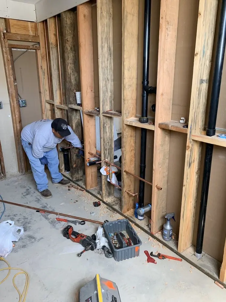 Commercial rough-in plumbing for Trenchless Sewer Repair in West Arcadia